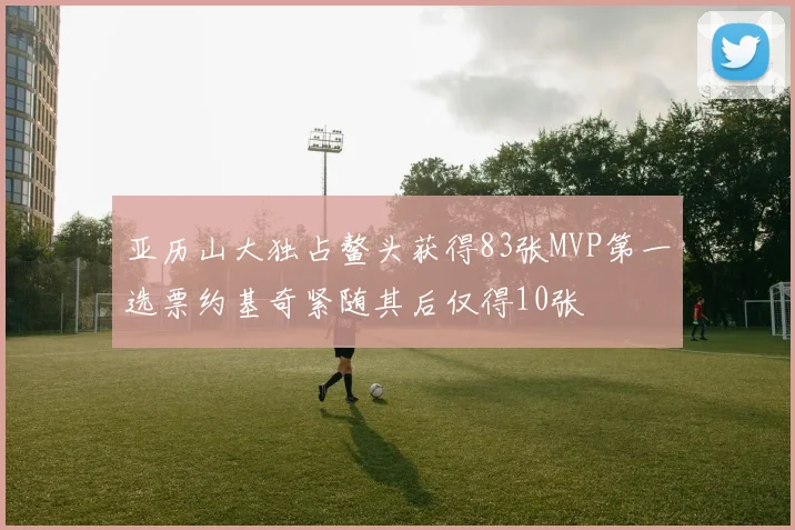 亚历山大独占鳌头获得83张MVP第一选票约基奇紧随其后仅得10张